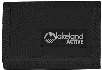 Lakeland Active Stowbank Portafoglio classico in tela, nero, taglia unica, classico