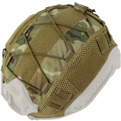 OneTigris Helmet Cover, Tactical Cloth Cover for Fast Hel-met in Size L or M/L, XL or L/XL, Bump Hel-met in Size XL or L/XL - ZKB12
