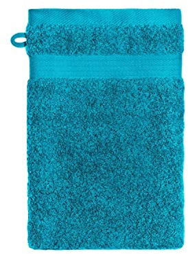 ESTELLA Waschhandschuh Luxor | blau | 16x21 | saugstark & weich