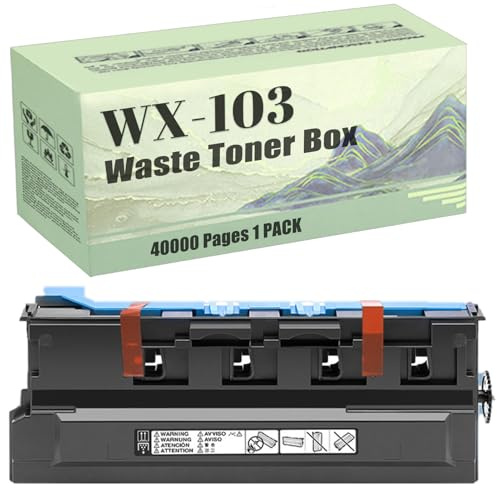 AUNNSY Compatible Replacement for Konica Minolta WX-103 Waste Toner Box for Bizhub C224 C224e C258 C284 C284e C308 C364 C364e C368 454 C454e C458 C554 C554e C558 Printer 40000 Pages 1 Pack