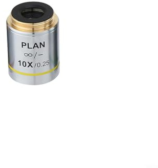 Plan Infinity Microscope Objective Lens 4X 20X 40X 60X 100X Achromatic for Olympus with 20 2mm RMS Thread ()