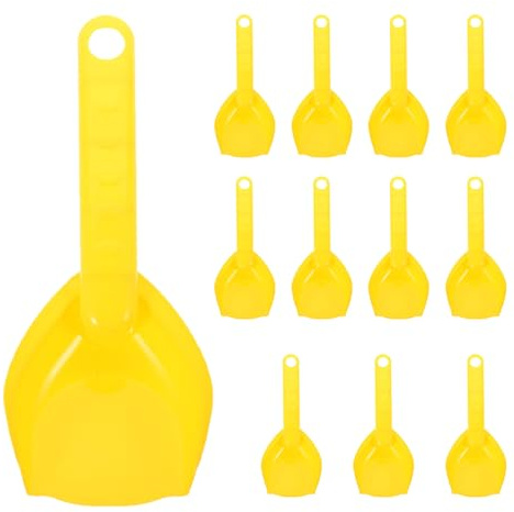 Toddmomy 12-piece Kids Sand Shovel Set, Beach Toys for Children, Sand Shovels for Digging And Playing, Toys for Garden, Beach, And Snow