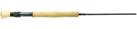 Okuma SLV Graphite 4-Piece Fly Rod, 8-9 wt, Graphite Gray fly