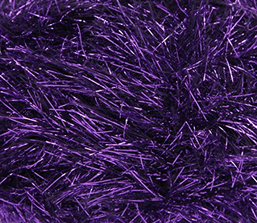 King Cole TINSEL Chunky Knitting Wool / Yarn 50g - 218 PURPLE
