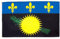 AZ FLAG - Drapeau Guadeloupe - 150x90 cm - Drapeau Guadeloupéen 100% Polyester Avec Oeillets Métalliques Intégrés - Pavillon 110 g