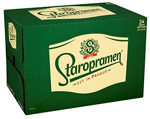Staropramen Premium Lager 24 x 330ml (Pack of 24 x 330ml)