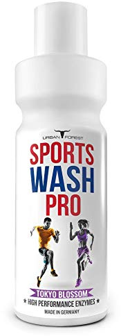 Detergente para ropa deportiva - Detergente líquido de microfibra para ropa delicada y ropa completa - Sports Wash Pro de Urban Forest (1 L)