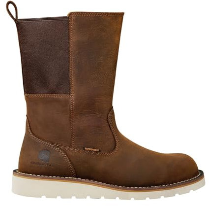Carhartt Stivali in gomma impermeabili unisex con punta in acciaio, 25,4 cm, con punta in acciaio, 25,4 cm