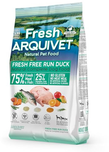 Arquivet Fresh Free Run Duck 2,5 Kg Pienso semihúmedo de Pato