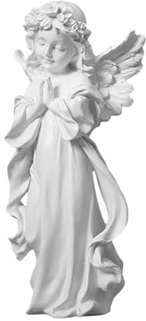 Engelstatuen | Betende Engelstatuen | Friedliche Gartenengel Figur Engel Outdoor Garten Statuen für Garten, Hof, Terrasse, Hof
