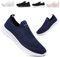 Zapatillas Deportivas Mujer Hombre Zapatillas de Running Ligero Calzado Transpirables Gimnasio Casual Sneakers Zapatos para Correr Cómodo Atlético Azul Oscuro 42EU