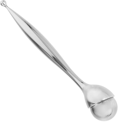 BEBEMOKO Stick Massaggiatore per Occhi Applicatore Crema Cucchiaio Rotante per Occhiaie Migliora la Circolazione Facile da Pulire per Persone che Stanno Spesso Sveglie