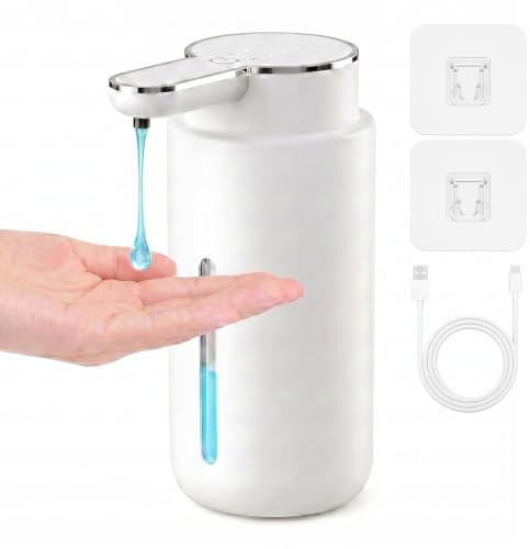 400ml Dispensador Jabón Baño, 4 Niveles Dispensador Jabon Automatico
