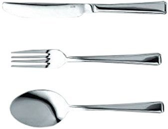 Judge Harley 24-Piece Stainless Steel Cutlery Set in Gift Box for 6 People, Dishwasher Safe - 25 Year Guarantee