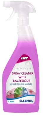 Lift Spray Cleaner With Bactericide - 750ml - Cleenol 057549