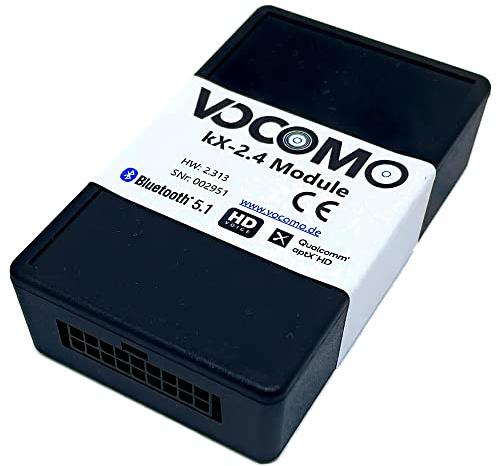 VOCOMO kX-2 V1 Bluetooth Freisprecheinrichtung mit Musik-Streaming für Opel/Vauxhall