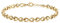 TJC Infinity Knot Bracelet, Infinity Link Chain Bracelet in 925 Sterling Silver/Rose Gold/Yellow Gold - 6.5, 7, 7.5, 8 Inches | with Gift Box