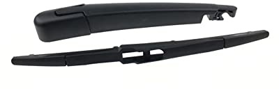 Riloer Spazzola Tergicristallo Posteriore con Braccio, Compatibile con Kia Sportage Picanto Carens e Compatibile con Hyundai i10, 98815A4100, 98850A4000, 1510075
