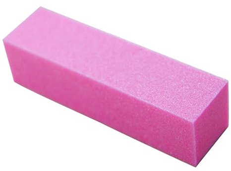 Ipetboom Set 10 Pezzi Buffer Unghie Professionale in Spugna e Sabbia Abrasiva Rosa, Blocchi Limette per Manicure Art, per Saloni Professionali e Uso Domestico