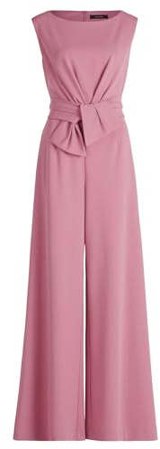 Vera Mont Damen Jumpsuit mit weitem Bein Desert Rose,40