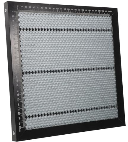 STOBAZA Plateau Laser Nid Abeille pour Gravure et Découpe Table de Travail Compatible avec Machines Laser