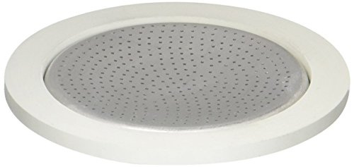 Bialetti 3 cup aluminium moka pot and filter