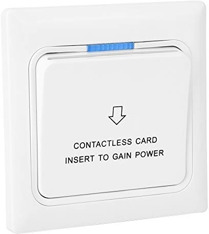 Magnetisk kortbrytare, strömbrytare för kortinsats, smart strömbrytare för inomhusbruk Ljusströmbrytare för hotell inomhus