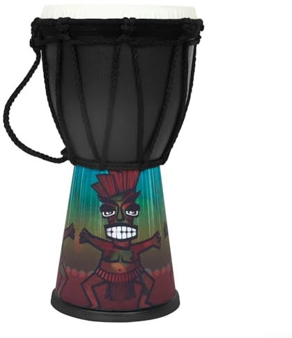 Pädagogische westafrikanische Djembe-Trommel, lebendiger Klang, praktische Größe für (C)