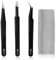 YHYZ Precision Tweezers Set (3pcs), for Craft DIY Jewelry Watch, Stainless Steel Anti-Static ESD Tweezers Kit for Electronics, Sodlering