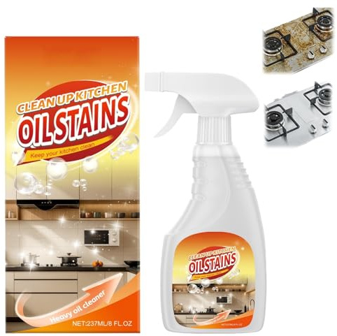 Heavy Duty Degreaser,Kitchen Spray Cleaner,Multipurpose Oil Stain Remover,Kitchen Oil Stains Spray,Strong Cleaning Sp/ray,All-Purpose Cleaner Sp/ray,Strong Grill Clean/er,Multi-Surface Clean/er