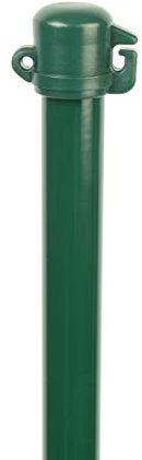 Alberts 854232 Barra universal | superficie lisa | cincado fosfatado, plastificado verde | longitud 750 mm | poste Ø 16 mm
