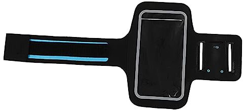 Uonlytech Brazalete Deportivo Ajustable para Teléfono - Funda Ligera Y Transpirable para Brazo Protección contra Arañazos para Ejercicio Correr Y Ciclismo