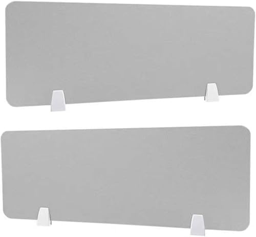 avskiljare för skrivbord 2-pack skrivbordsavdelare Ljudisolerad skrivbordsskyddspanel Fristående skrivbordsväggar Ljudabsorberande skrivbordsavdelare for kontor Minska brus och visuella distraktioner(