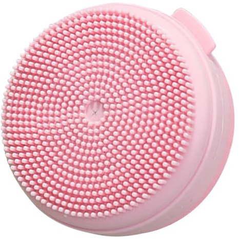 Healifty Brosse de Bain Silicone Douce et Massante Brosse Récurer Corps à Poils Souples Exfoliation et Nettoyage Peau