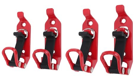 MOTOULAX Metal Rubber Axe Clamp, Shovels Mount for Roof Rack Kit with High Load Bearing Capacity, Securing Tools on Off Road Trucks, Trailers, SUVs, ATVs, Boats