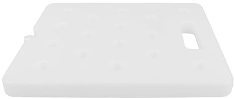 ibasenice Pain de Glace réutilisable 1600g pour glacière | Accumulateur de froid, longue durée, transport alimentaire, camping, événements extérieurs, plastique