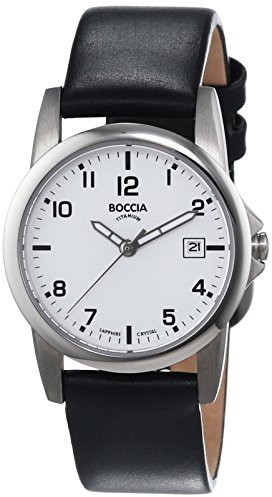 Boccia Damen-Armbanduhr XS Analog Quarz Leder 3298-01