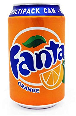 Fanta Orange Lot de 24 canettes de 330 ml