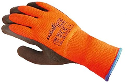 Towa Winterhandschuhe, ,,PowerGrab Thermo, Handschuhgröße:9 (L), orange/schwarz