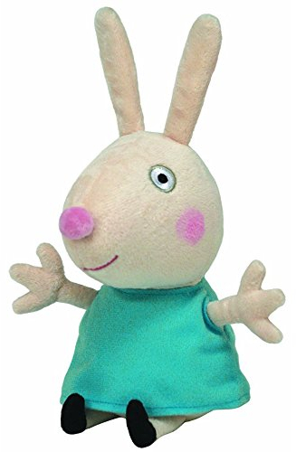 TY 46140 - Peppa Baby - Beanie Babies Luisa Löffel Hase - Plüsch, 15 cm