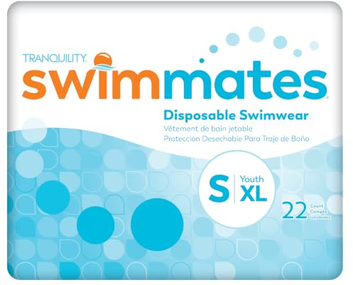 Swimmates Disposable Adult Swim Nappies, Small, 22