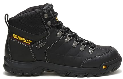 CAT Footwear Men's Threshold Waterproof Soft Toe Work Boot, Black, 9