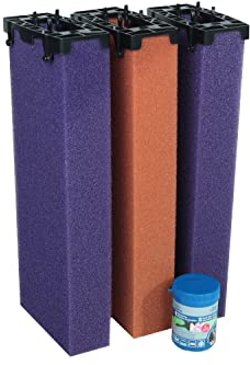 Wacredo Ersatzschwamm Set + Filterstarter für Oase Filtomatic 6000/14000 Teichfilter Filterschwämme Filter Filterstarter Komplettset Wasseraufbereitung Filterschwamm Teichpflege Ersatzschwämme