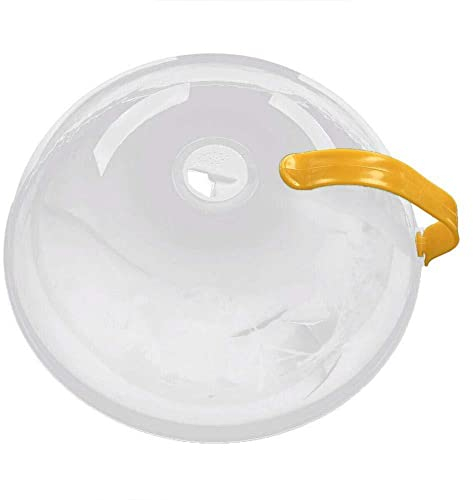 Cubierta antigolpes para microondas con asa, cubierta antisalpicaduras para microondas, tapa antisalpicaduras, protector de ventilación de vapor con