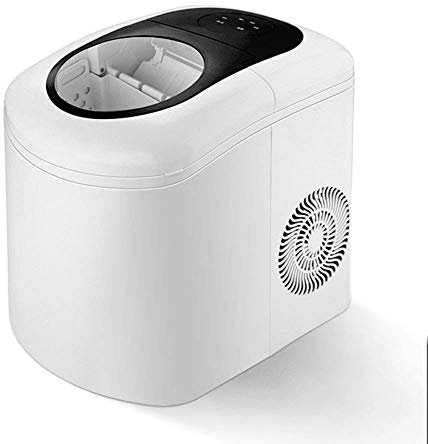 Automatisk ismaskinsmaskin liten, 18KG 24H, isbitsmaskin tyst, isbitsmaskin klar på 6 10 minuter 2.2l vattentank