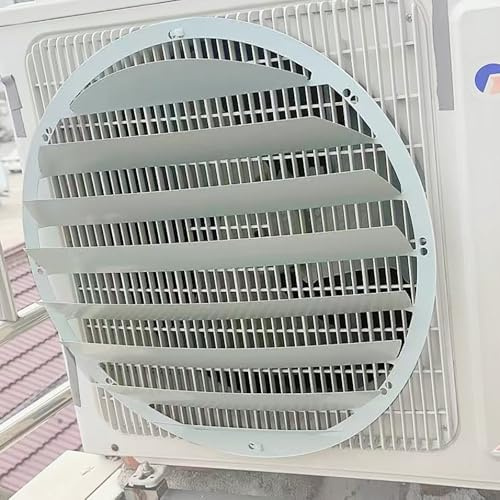 PQXQZ Compresor Deflector de Aire Acondicionado Cubierta Deflectora de Viento Protector contra el Viento Que Disipa el Calor Rejilla de Protección Anti Directa(48cm/19in)