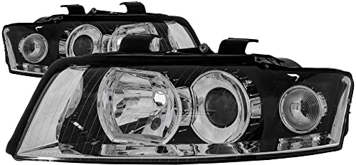Xenon Scheinwerfersatz Scheinwerfer Satz Hauptscheinwerfer Set links rechts elektrisch D1S PY21W H7 H6W passend für A4 8E2 B6 8E5