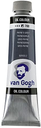Van Gogh Ölfarbe, 40ml Tube, Paynegrau 708