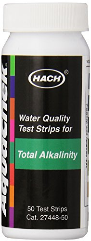 Hach Total Alkalinity Test Strips, 0-240 mg/L, 2744850