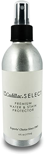 Cadillac Select Premium Water Repellent & Stain Protector Waterproofing Spray Great for use on Suede Shoes, Sheepskin, Nubuck, and Leather